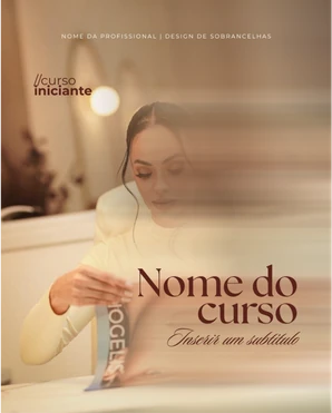 Modelo de capa de proposta de curso